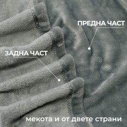 Одеяло HIT в сив цвят 200х210 см. Одеяло HIT в сив цвят 200х210 см.