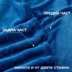 Синьо одеяло HIT 150х210 см.
