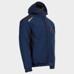 Зимно работно яке Револт SOFTSHELL - тъмносиньо и черно
