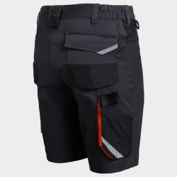 Работни къси панталони Kastor Stretch GREY/ORANGE