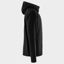 Практично работно яке FRISTADS FUNCTIONAL HOODED 4-STRETCH BLACK