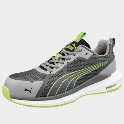 Спортни работни обувки PUMA SLIDE GREY/GREEN S1PS ESD FO HRO SR