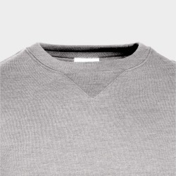 Мъжка блуза с дълъг ръкав REMO GREY MELANGE (TOURS)