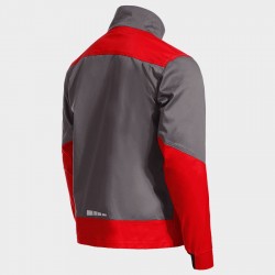 Мъжко работно яке EOS STRETCH RED/GREY 