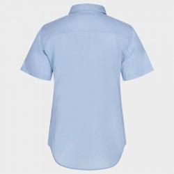 Дамска риза VELILLA LIGHT BLUE - къс ръкав