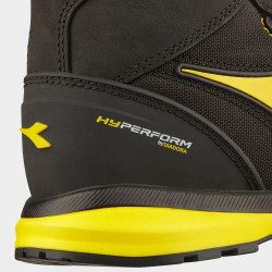 Удобни работни обувки DIADORA GLOVE HYPER MID S3S FO HRO SR ESD BLACK