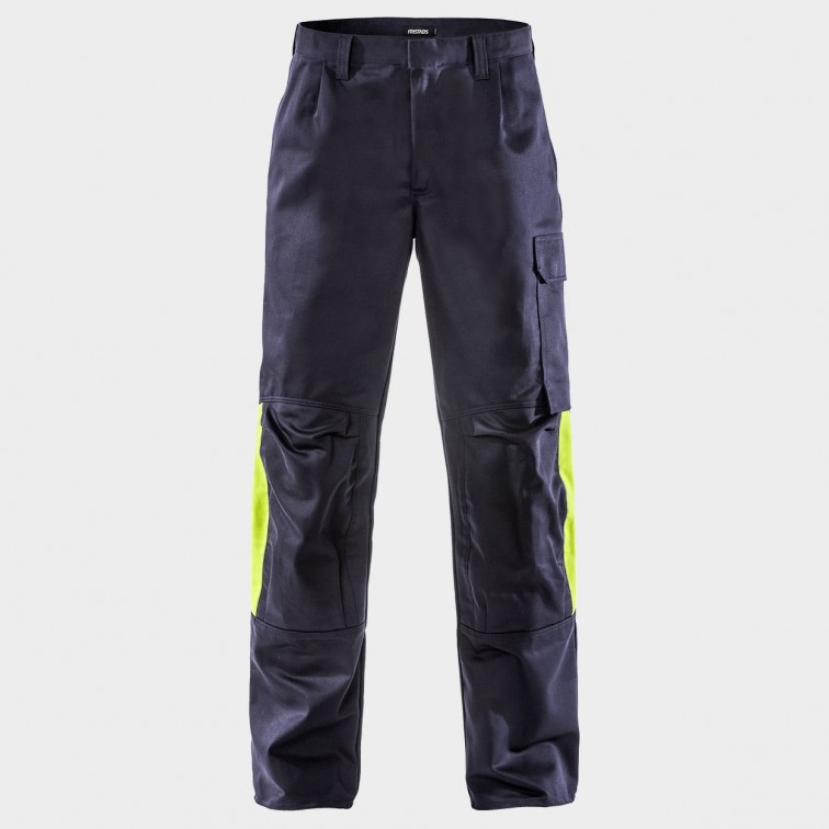 Огнеупорен панталон за заваряване FRISTADS FLAME WELDING DARK BLUE