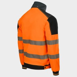 Работно мъжко яке REVOLT HV 4STRETCH ORANGE