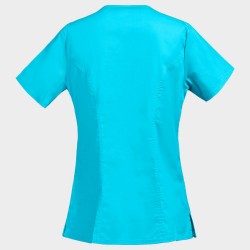 Медицинска дамска туника CHEROKEE WRAP TURQUOISE WWE4728