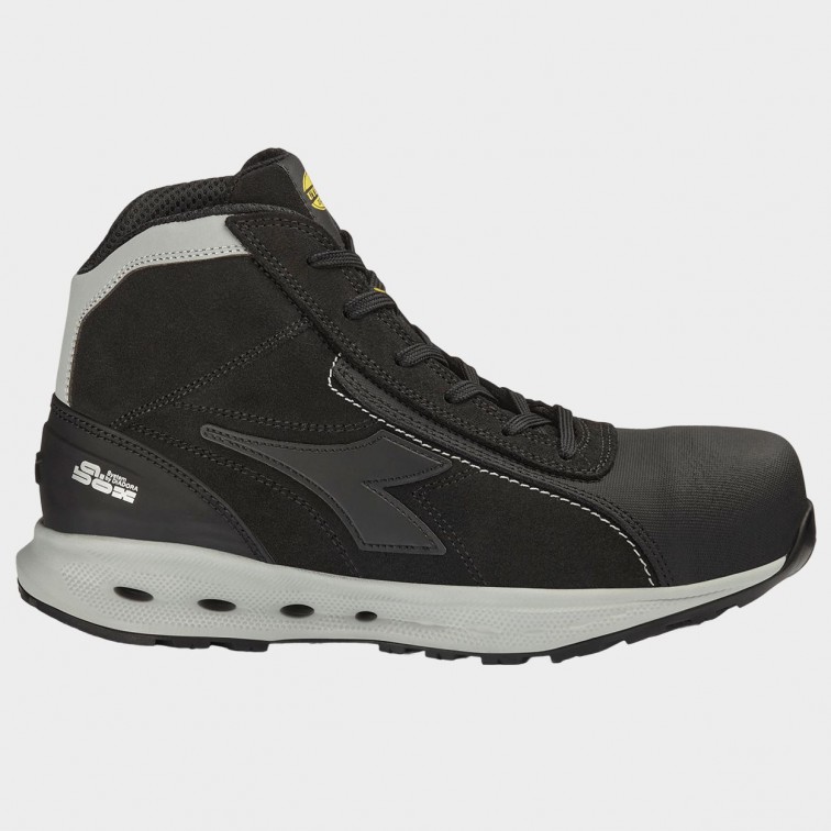 Удобни работни обувки DIADORA GLOVE A.BOX PRO S3S FO SR HRO ESD BLACK