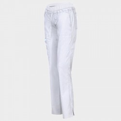 Медицински панталон CHEROKEE MR TAPERED WHITE WWE105 - Дамски