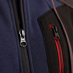 Удобен работен суитшърт REVOLT 2.0 DARK BLUE/BLACK