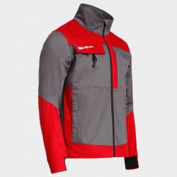 Мъжко работно яке EOS STRETCH RED/GREY 