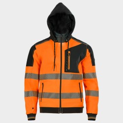 Работно мъжко яке REVOLT HV 4STRETCH ORANGE