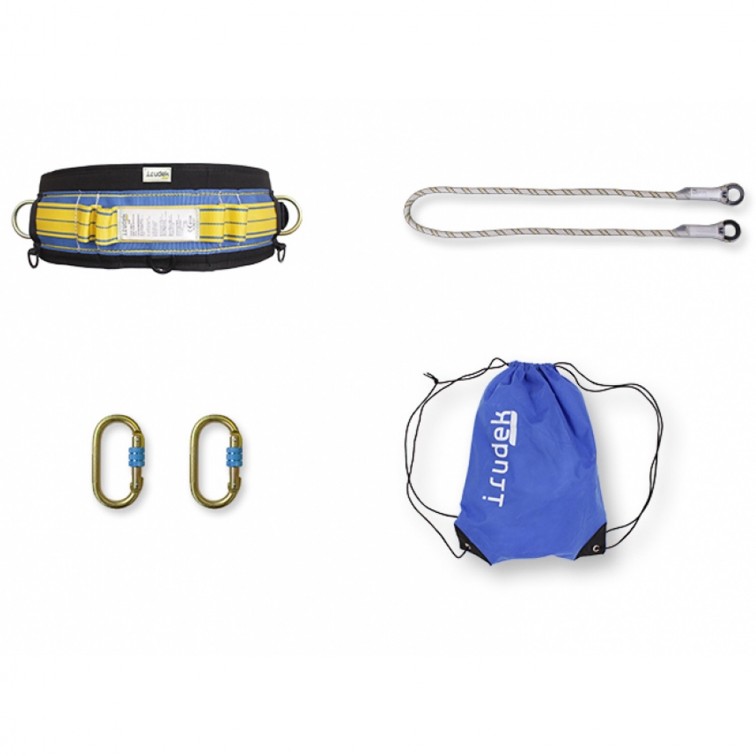 Комплект за височинна защита 4 в 1 SEKURALT PIRINEOS LIGHT