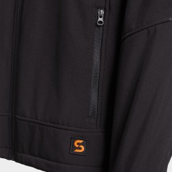 Мъжко работно яке RUNE SOFTSHELL BLACK