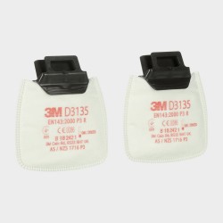 Двойка прахов филтър 3M Secure Click D3125 P2 R 
