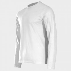 Тениска с дълъг ръкав STENSO KAOS WHITE 