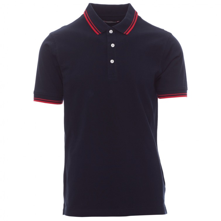 Мъжка тениска с яка PAYPER SKIPPER NAVY