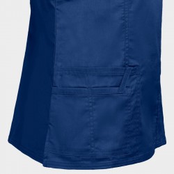 Медицинска дамска туника CHEROKEE WRAP DARK BLUE WWE4728 