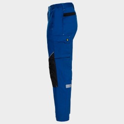 Мъжки работен панталон MELBOURNE STRETCH NAVY BLUE/BLACK