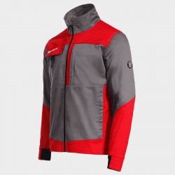 Мъжко работно яке EOS STRETCH RED/GREY 