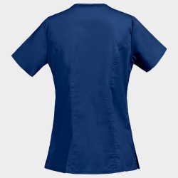 Медицинска дамска туника CHEROKEE WRAP DARK BLUE WWE4728 