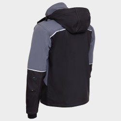 Софтшел яке PRISMA SOFTSHELL 2.0 - черно и сиво