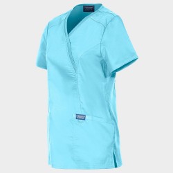 Медицинска туника CHEROKEE WRAP TURQUOISE WWE610 - Дамска
