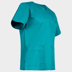 Унисекс медицинска туника CHEROKEE V-NECK LIGHT PETROL WWE4725
