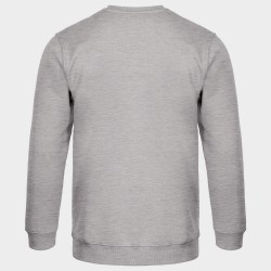 Мъжка блуза с дълъг ръкав REMO GREY MELANGE (TOURS)