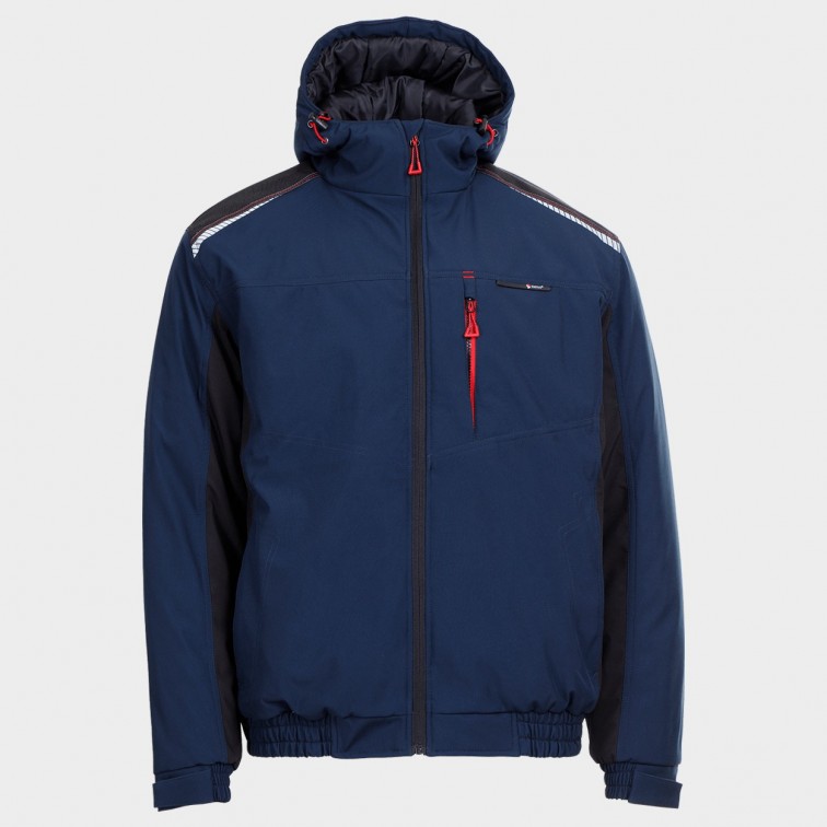 Зимно работно яке Револт SOFTSHELL - тъмносиньо и черно