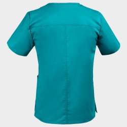 Унисекс медицинска туника CHEROKEE V-NECK LIGHT PETROL WWE4725