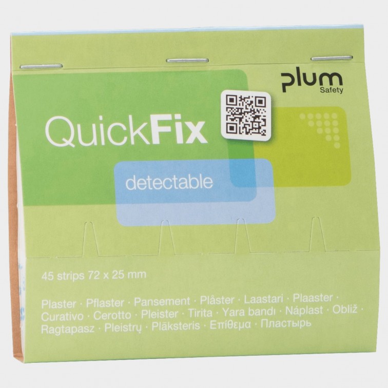 Пластири с метална пластина PLUM QUICKFIX REFILL 