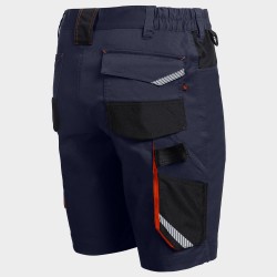 Работни къси панталони Kastor Stretch DARK BLUE/BLACK