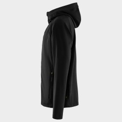 Практично работно яке FRISTADS FUNCTIONAL HOODED 4-STRETCH BLACK