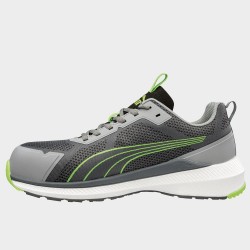 Спортни работни обувки PUMA SLIDE GREY/GREEN S1PS ESD FO HRO SR