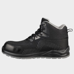 Удобни работни обувки RACE PRO ANKLE BLACK S1PS ESD