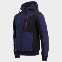 Удобен работен суитшърт REVOLT 2.0 DARK BLUE/BLACK