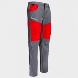 Мъжки работен панталон EOS STRETCH RED/GREY  