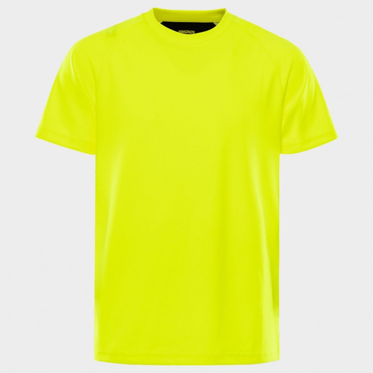 Жълта тениска FRISTADS FUNCTIONAL HV YELLOW