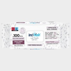 Универсални мокри кърпи за почистване на повърхности INCI FRESH, 100 бр. Универсални мокри кърпи за почистване на повърхности INCI FRESH, 100 бр.
