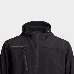 Мъжко работно яке RUNE SOFTSHELL BLACK