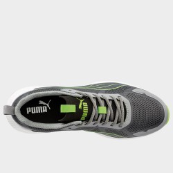 Спортни работни обувки PUMA SLIDE GREY/GREEN S1PS ESD FO HRO SR