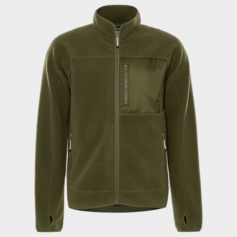 Унисекс работно яке FRISTADS ARGON MICRO PILE FLEECE LIGHT GREEN