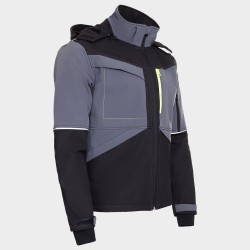Софтшел яке PRISMA SOFTSHELL 2.0 - черно и сиво