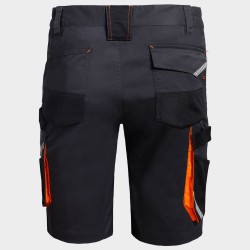 Работни къси панталони Kastor Stretch GREY/ORANGE