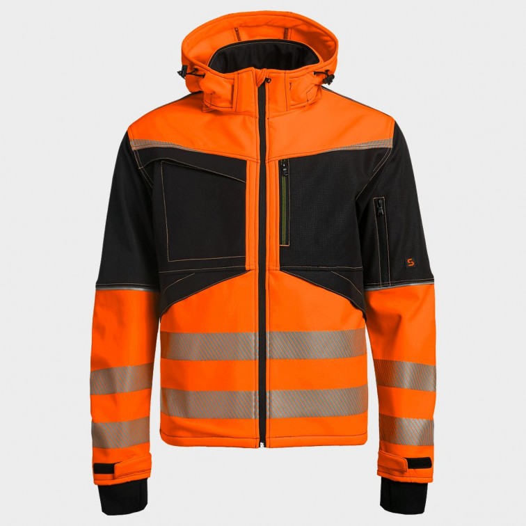 Удобно софтшел яке PRISMA 2.0 HV ORANGE/BLACK