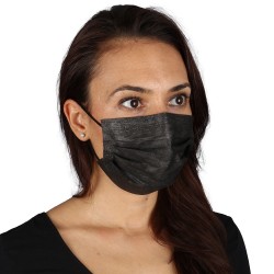 Еднократна медицинска маска SANI EVO BLACK-FMN99 – TYPE IIR