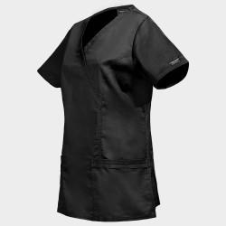 Медицинска дамска туника CHEROKEE WRAP BLACK WWE4728